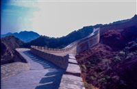 The Great Wall, China, october 1982