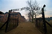 Poland, ingang Auschwitz