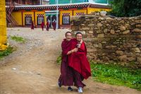 Monks in Hui Yuan Gompa