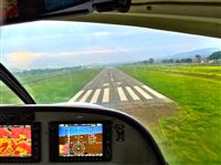 landing in Arusha