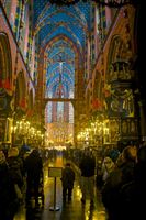 Krakow,  december 2014, volle kerken