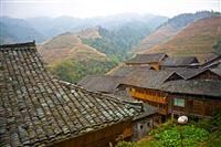 roofs in Longji