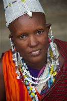 Masai woman from Natron