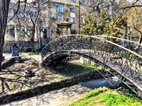 de brug van de liefde, Odessa, Ukraine