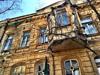 Verpauperde panden in mooi Odessa, Ukraine